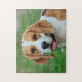 Foto van creëer Family Pet Dog Legpuzzel (Verticaal)