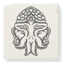 Foto van Cthuda - Marble Onderzetters