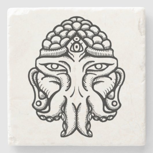 Foto van Cthuda - Marble Onderzetters (Voorkant)