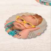 Foto van Cute Baby Family Kartonnen Onderzetters (Gekanteld)