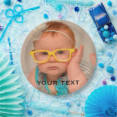 Foto van Cute Baby Family Papieren Bordje (Feest)