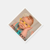 Foto van Cute Baby Family Servet (Hoek)