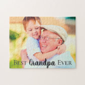 Foto van Cute Best Grandpa Legpuzzel (Horizontaal)