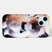 Foto van Cute Blue Eyed Mask Kitten Case-Mate iPhone Case (Achterkant (horizontaal))