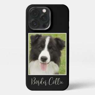 Foto van Cute Border Collie iPhone 13 Pro Hoesje