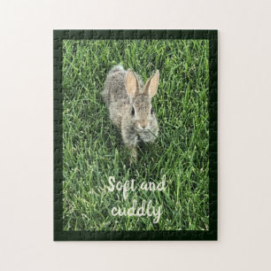 Foto van Cute Bunny Rabbit Legpuzzel