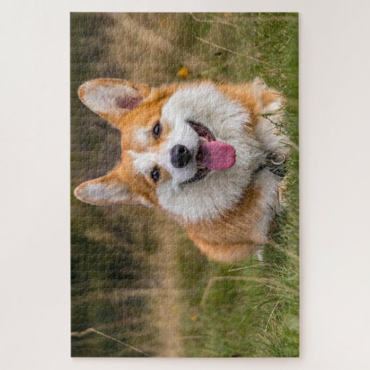 Foto van Cute corgi Legpuzzel (Verticaal)