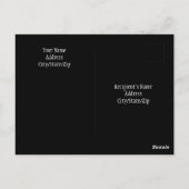 Foto van Cute Dog Best Dad en Friend Ever Briefkaart (Achterkant)