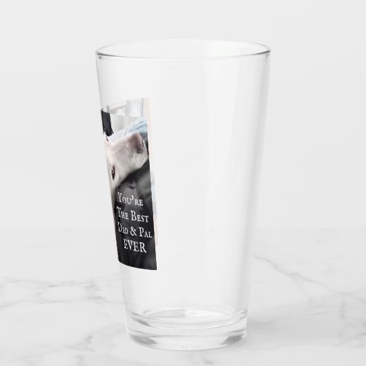 Foto van Cute Dog Best Dad en Pal Ever Glas (Links)