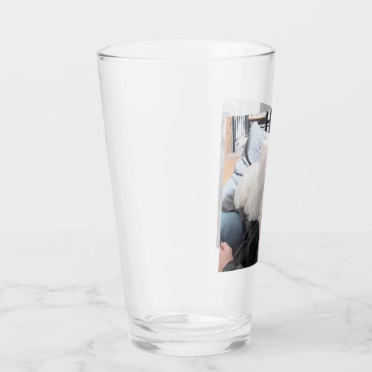 Foto van Cute Dog Best Dad en Pal Ever Glas (Rechts)