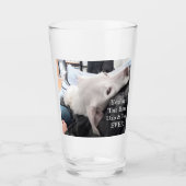 Foto van Cute Dog Best Dad en Pal Ever Glas (Voorkant)
