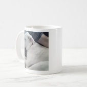 Foto van Cute Dog met Best Friend Dad Coffee Mok (Voorkant links)