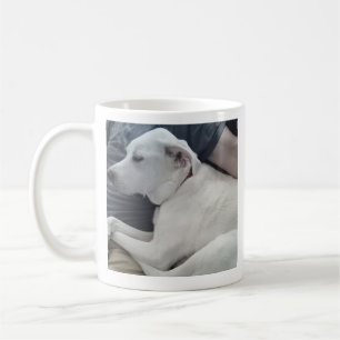 Foto van Cute Dog met Best Friend Dad Coffee Mok