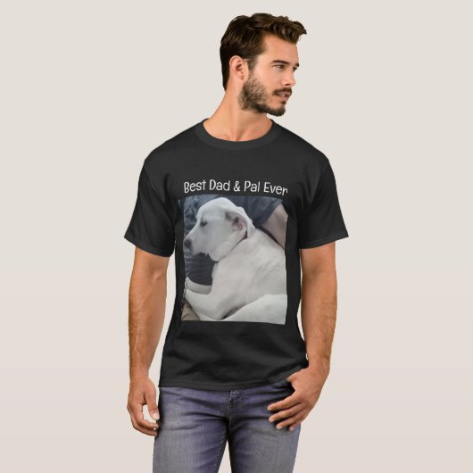 Foto van Cute Dog met Best Pal Ever T-shirt (Voorkant volledig)