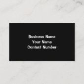 Foto van Cute Dog Sleeping Black en White Visitekaartje (Achterkant)