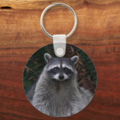 Foto van Cute Forest Raccoon Sleutelhanger (Voorkant)