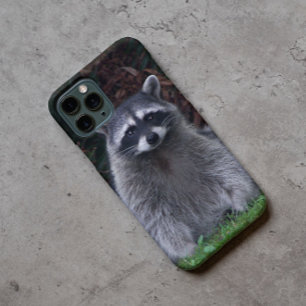 Foto van Cute Forest Raccoon Wildlife iPhone 16 Hoesje