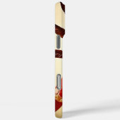 Foto van Cute gekke grappig gelaatshout Case-Mate iPhone Case (Achterkant / Rechts)