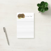 Foto van Cute Ginger Guinee Pig Post-it® Notes (Kantoor)