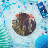 Foto van Cute Goat Long Ears Papieren Bordje (Feest)