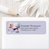 Foto van Cute Kerstmis Kitten Etiket (Insitu)