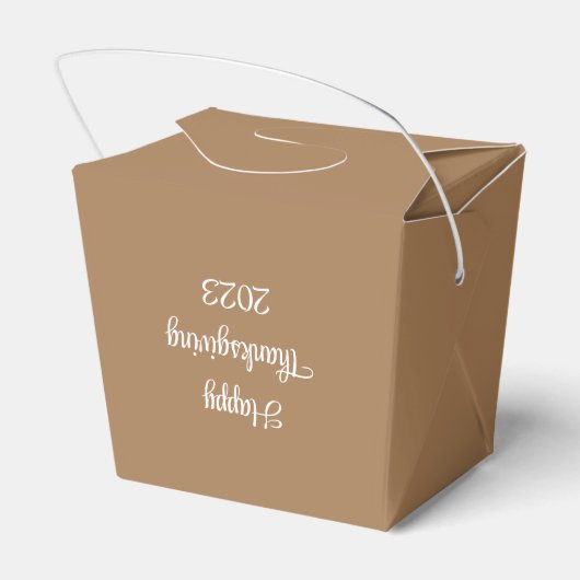 Foto van Cute Little Squirrel met Fluffy Tail Bedankdoosjes (Achterkant)