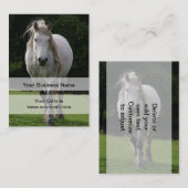 Foto van Cute pony Visitekaartje (Voorkant / Achterkant)