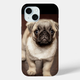 Foto van Cute Pug iPhone 15 Case