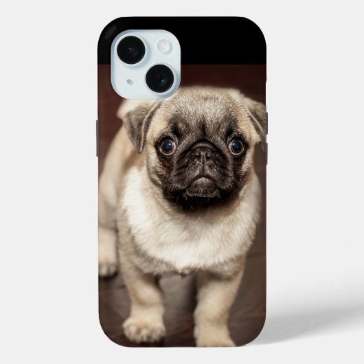 Foto van Cute Pug Case-Mate iPhone Case (Achterkant)