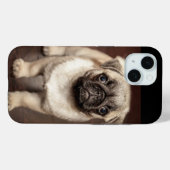 Foto van Cute Pug Case-Mate iPhone Case (Achterkant (horizontaal))