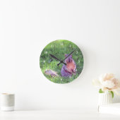 Foto van Cute Squirrel Wildlife Ronde Klok (Huis)