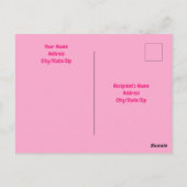 Foto van Cute Sweet White Puppy Dog Moederdag Briefkaart (Achterkant)