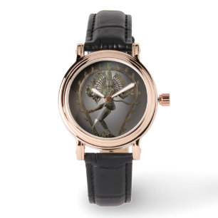 Foto van Dansend Shiva standbeeld Horloge
