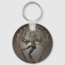 Foto van Dansend Shiva standbeeld Sleutelhanger