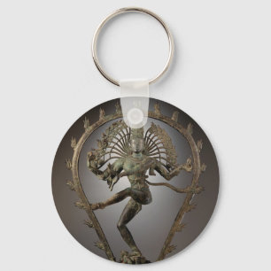 Foto van Dansend Shiva standbeeld Sleutelhanger