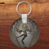 Foto van Dansend Shiva standbeeld Sleutelhanger (Voorkant)