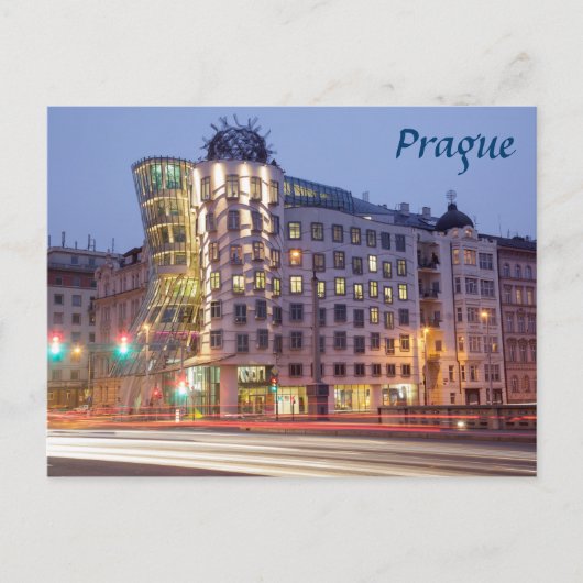 Foto van DansHouse Prague souvenir Briefkaart (Voorkant)