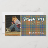 Foto van David's Birthday Party | Schots gebrand (Voorkant)