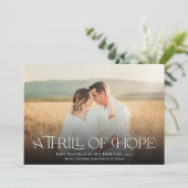 Foto van de aankondiging van de zwangerschap van d (Staand voorkant)