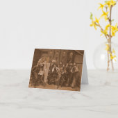  foto van de Academie Antwerpen 1907 Kaart (Gele Bloem)