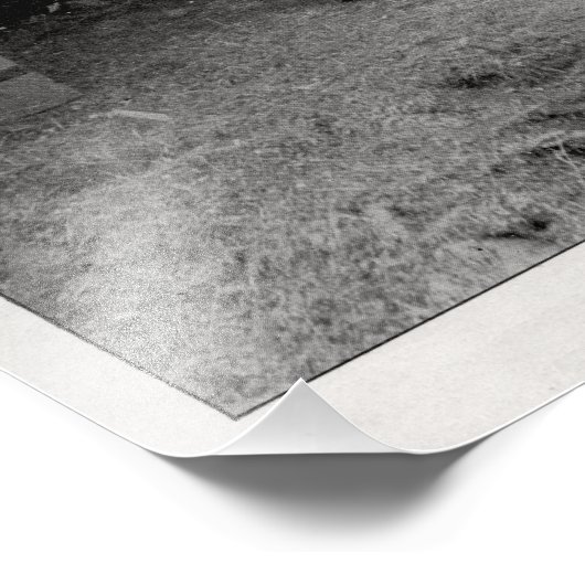 Foto van de albionpers op legerfoto afdruk (Hoek)