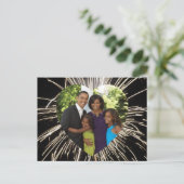 Foto van de Amerikaanse eerste familie van preside Briefkaart (Staand voorkant)