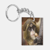 Foto van de apenklimboom sleutelhanger (Voorkant Links)