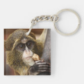 Foto van de apenklimboom sleutelhanger (Achterkant)