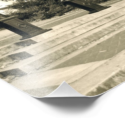 Foto van de Arch op UGA Afdruk (Hoek)