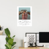 Foto van de avond voor het welkomstbord poster (Thuiskantoor)