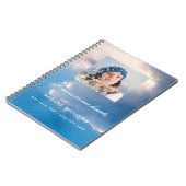 Foto van de begrafenis van het Guest-boek Notitieboek (Linkerzijde)