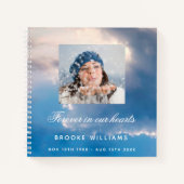 Foto van de begrafenis van het Guest-boek Notitieboek (Voorkant)