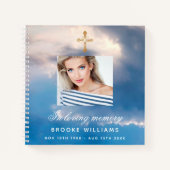 Foto van de begrafenis van het Guest-boek Notitieboek (Voorkant)