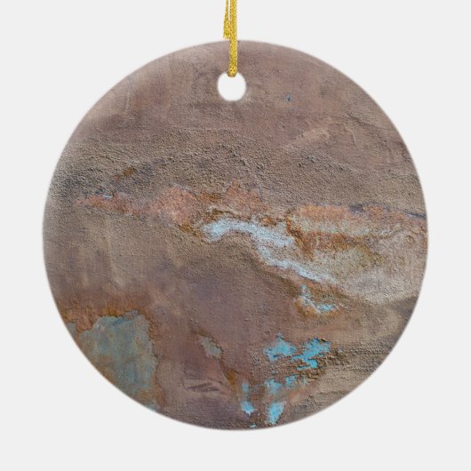 Foto van de bengele borst van man keramisch ornament (Achterkant)